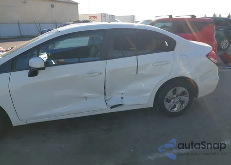 2015 Honda Civic Lx из США, поврежденный, VIN 19XFB2F59FE282691